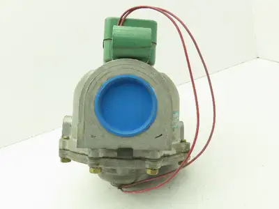 Asco  JB821493 Pneumatic Solenoid Valve 2 Way 2-1/2 NPT NO 120V Fuel Gas 5PSI
