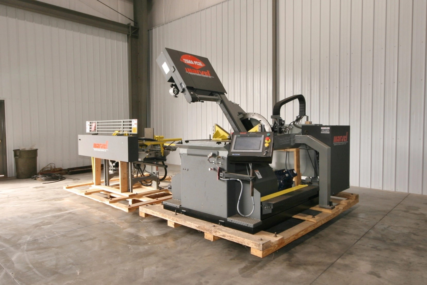 Marvel Model 2150A-PC3-60 Vertical Tilt-Frame Saw, 20″ x 25″ Capacity