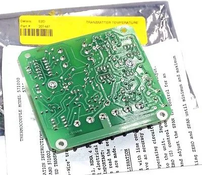 REPAIRED ANALYNK 201487 TEMPERATURE TRANSMITTER 10658