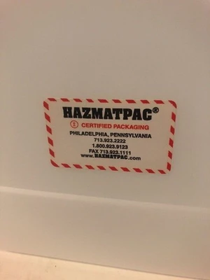 NEW HAZMATPAC U.N.-465