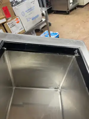 Used Falcon Restaurant Supply Used Stainless Steel Drop in Ice Chest Bid 18" x 12" SS312 Restaurant Storage Containers Illinois US | Falcon Restaurant Supply #1375600