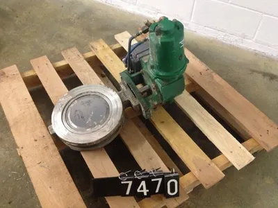 Fisher type 8560 Butterfly Valve size 10"