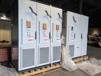 4000 Amp (6 X 700 HP) Transformer & VFD Bank