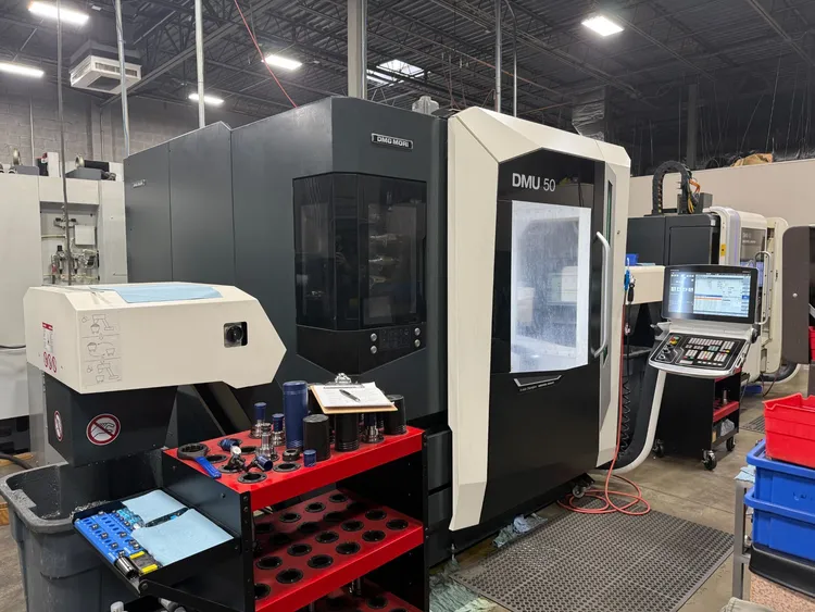 Used 2020 DMG MORI DMU 50 GEN III Vertical Machining Centers (5-Axis or More) Arizona US | Quick Machinery Sales, Inc. #785242