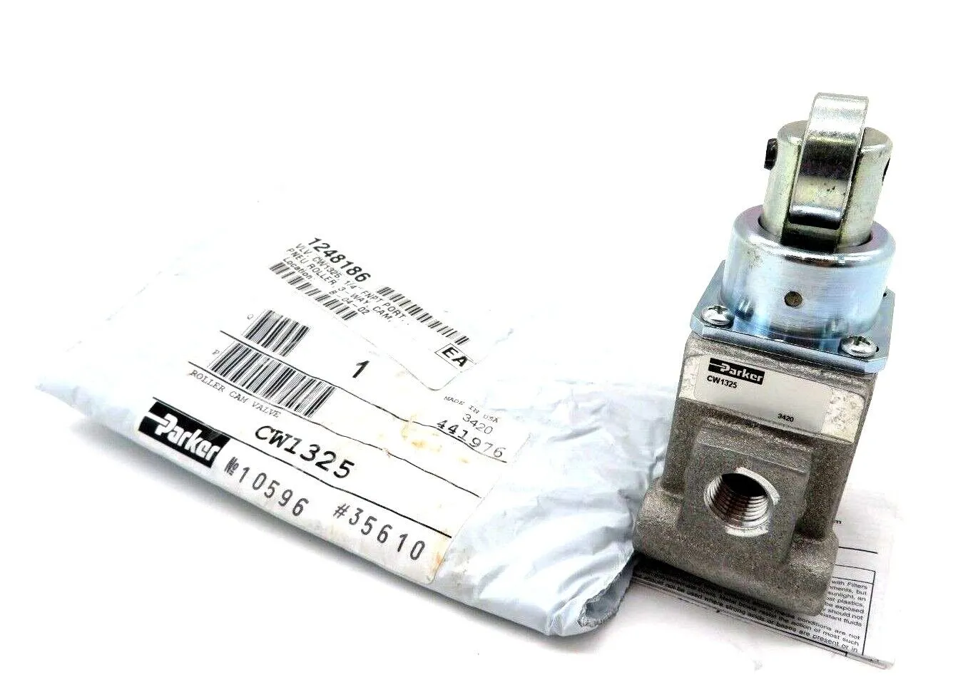 NEW PARKER CW1325 PNEUMATIC ROLLER