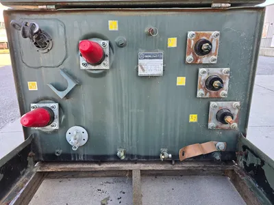 37.5 KVA Single Phase T&R Pad Mount Transformer 4160 GRDY 2400 to 240 120 IMP1.5