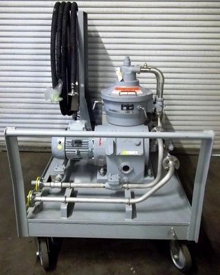 Mitsubishi OP-1000 XP oil purifier skid.