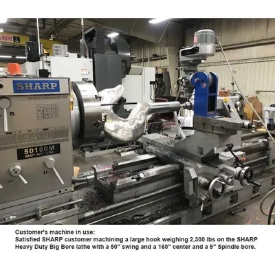 SHARP 60120M Precision/Gap Bed Lathes | Sierra Victor Industries (2)