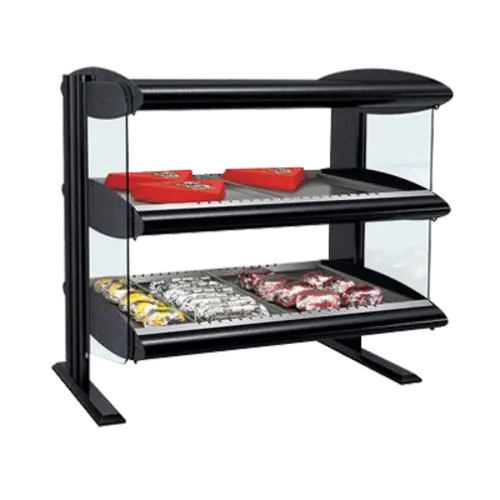 Hatco HXMH-60D 64" Self Service Countertop Heated Display Shelf - (2) Shelves, 120v/208 240v/1ph