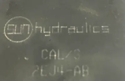 NEW SUN HYDRAULICS CAL/S MANIFOLD