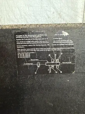 71" X 53" X 12" TRU-STONE GRANITE SURFACE TABLE W/ VIBRATION ISOLATION SYSTEM. STOCK # 0449925.