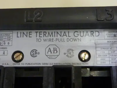USED ALLEN BRADLEY 1494V-DS30 SER A