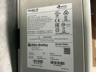 Used 2019 ALLENBRADLEY 1783MS10T Network Switches Ohio US | HGR 24 #1478157