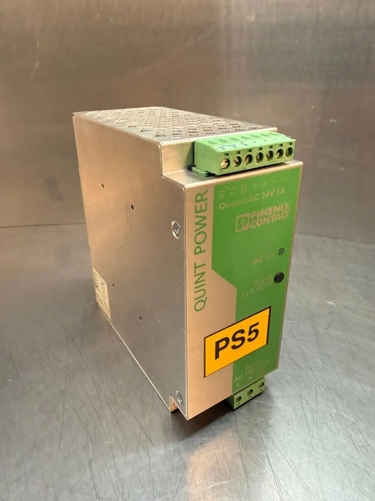 Phoenix Contact 2938581 QUINT-PS-100-240AC/24DC/5 Power Supply (1.5.1)