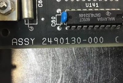 TEXAS INSTRUMENT PLC 2490130-000 CPU MODULE 3PORT 3E-8