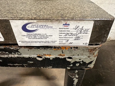 18" X 24" GRANITE SURFACE PLATE