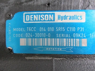 Used DENISON HYDRAULICS _UNKNOWN_ Pumps | OCO Industrial #1584581