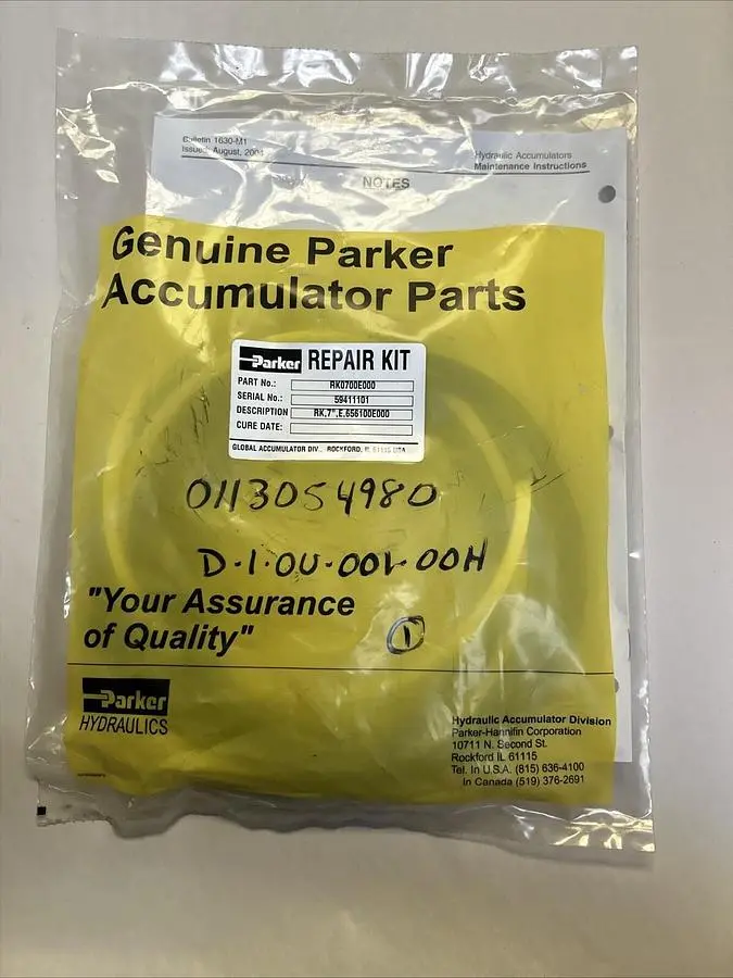 Used PARKER RK0700E000 Misc Electrical & Power Parts | Surplus Asset Holdings #1218022