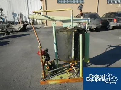 USED Patterson-Kelley 3 Cu Ft Patterson-Kelly Twin Shell Solids Processor, S/S