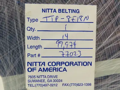 New | in-Stock NITTA _UNKNOWN_ Conveyor Parts | Arrow Industrial #635083