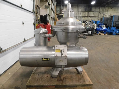 Used Delaval NA Disc Stack Centrifuges Ohio US | Equipment Recovery Corp. #1331868
