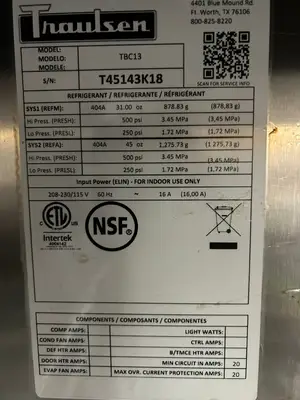 Used _UNKNOWN_ _UNKNOWN_ Blast Chillers Pennsylvania US | MS Restaurant and Equipment Sales #1278467