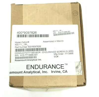 NEW SEALED EMERSON 400-11 400*9097826 CONDUCTIVITY SENSOR 40011 4009097826
