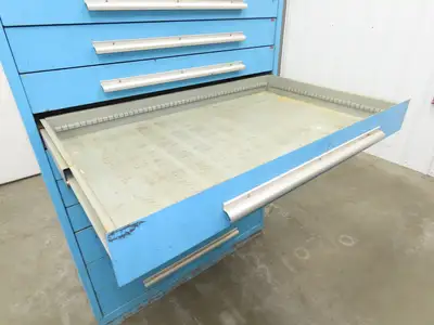 Nu-Era Modular Tool Storage Cabinet 10 Drawer 45x28x61" Stanley Vidmar Lista