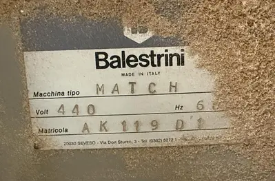 BALESTRINI MATCH DOUBLE-END TRIM & BORE