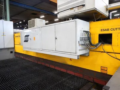 USED ESAB TRUMPF HEAVY DUTY BEVELCUT LASER 24 X 6,3 METER