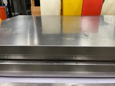 Used Falcon Restaurant Supply Used 48"x30" Stainless Steel Commercial Dining Service Table Top Food, Restaurant, & Bakery Parts & Accessories Illinois US | Falcon Restaurant Supply #1376419