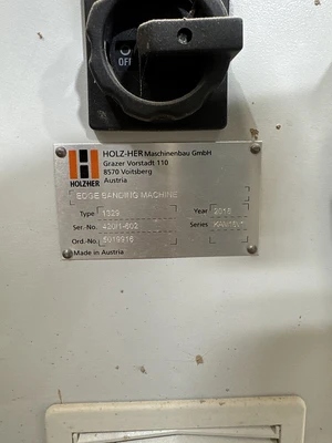 Used 2016 HOLZ-HER SPRINT 1329 PREMIUM Edge Banders Utah US | MachineryMax #1334467