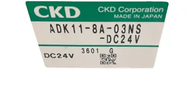 NEW CKD ADK11-8A-03NS-DC24V PNEUMATIC VALVE ADK118A03NS DC24V