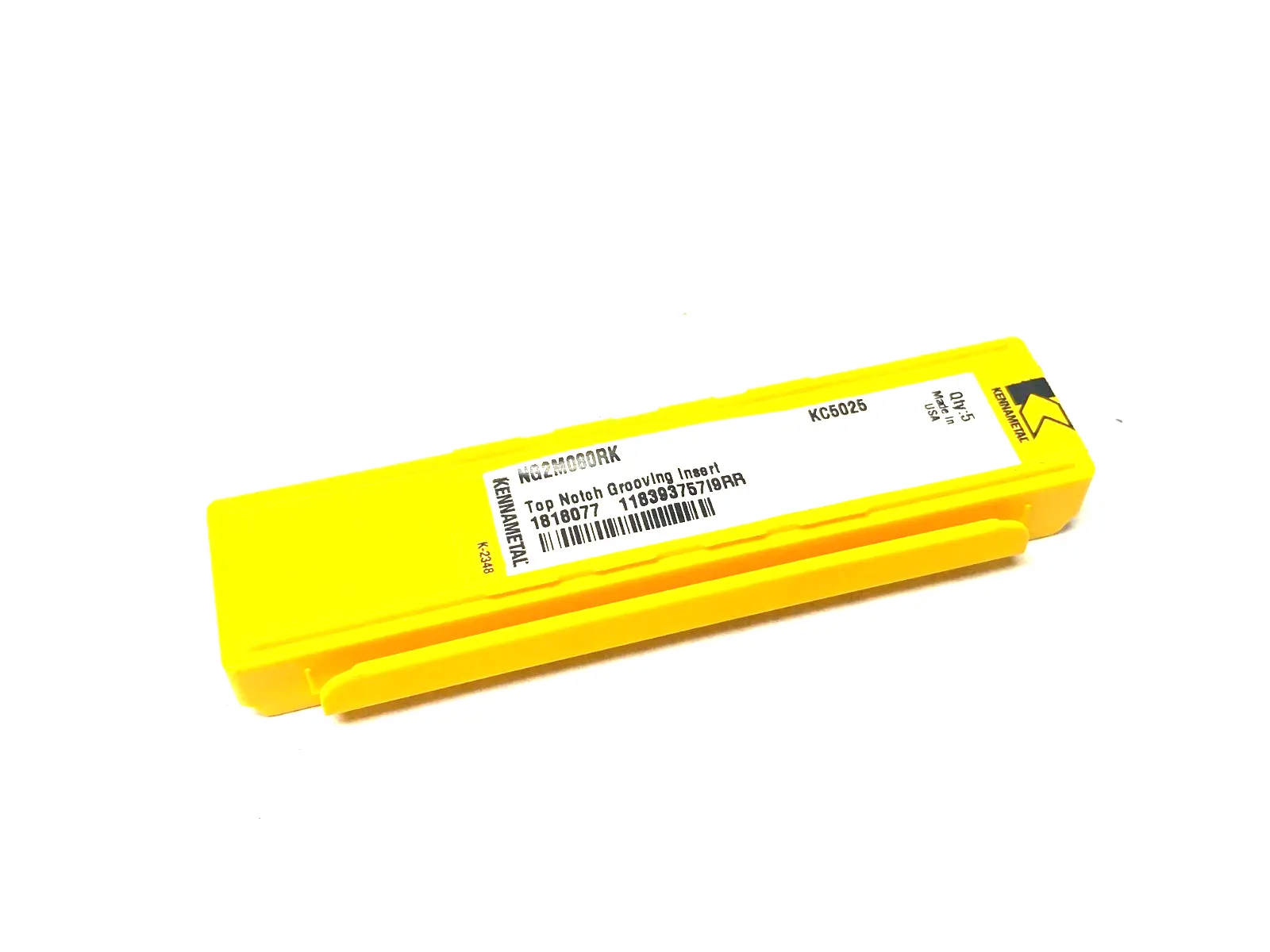 NEW KENNAMETAL TOP NOTCH™ GROOVE AND TURN INSERTS NG2M080RK