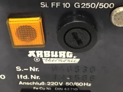 USED ARBURG FF10G250 500