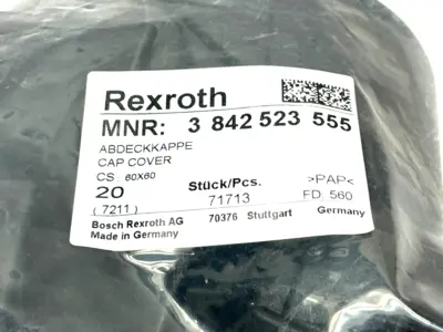 New | in-Stock BOSCH REXROTH GUSSET COVER CAP Miscellaneous MRO | Maverick Industrial Sales #1122446