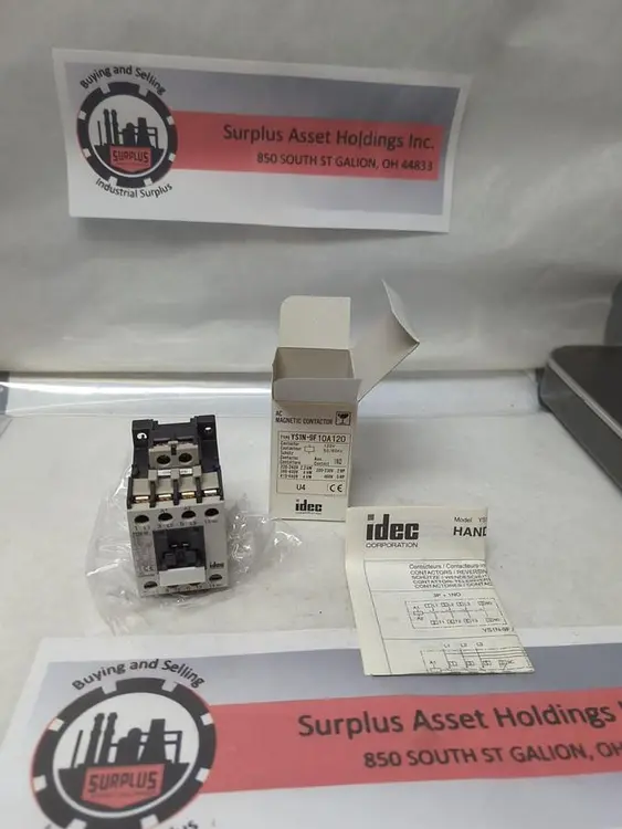 New | in-Stock IDEC YS1N-9F 10A120 Miscellaneous Equipment (Electrical & Power) | Surplus Asset Holdings #1198530
