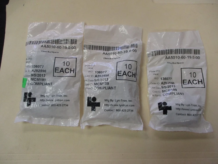 New | in-Stock Lyn-Tron Inc AA5010-60-19.0-00 Misc Fasteners Arizona US | ASSET CONVERSION SPECIALISTS, INC. #312235