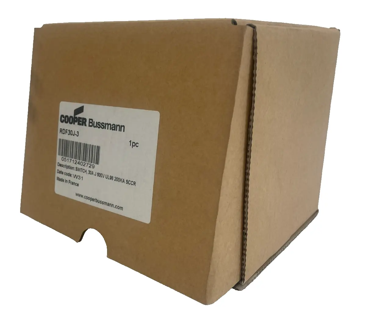 NEW COOPER BUSSMANN RDF30J-3 DISCONNECT SWITCH RDF30J