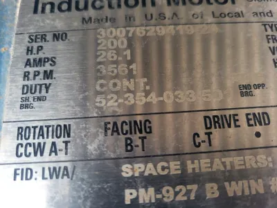 NEW SIEMENS 200 HP
