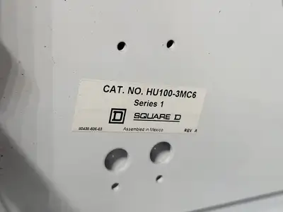 USED SQUARE D MODEL 6