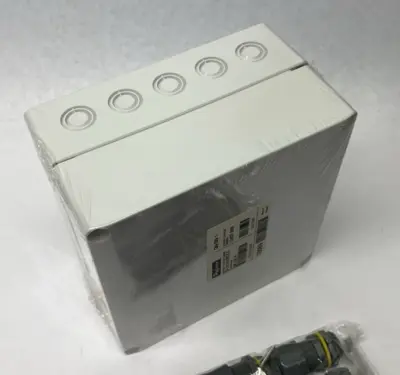 New | in-Stock Hoffman QLine E Enclosure, Polycarbonate 7" x 7" x 4" Electrical Boxes Michigan US | Maverick Industrial Sales #1392049