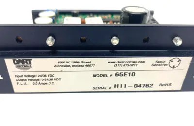 USED DART VARIABLE DC SPEED CONTROLLER