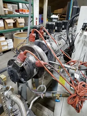 KRAUSS-MAFFEI KME 60 SX      Krauss Maffei Used KME 60 SX Profile Extrusion Line –  2015