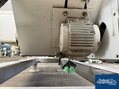 Used Carrier 10.5"W X 10'L Carrier Stainless Steel Fluid Bed Dryer, Model OAD-1260S Fluid Bed Dryers Ohio US | Federal Equipment Company #1338388