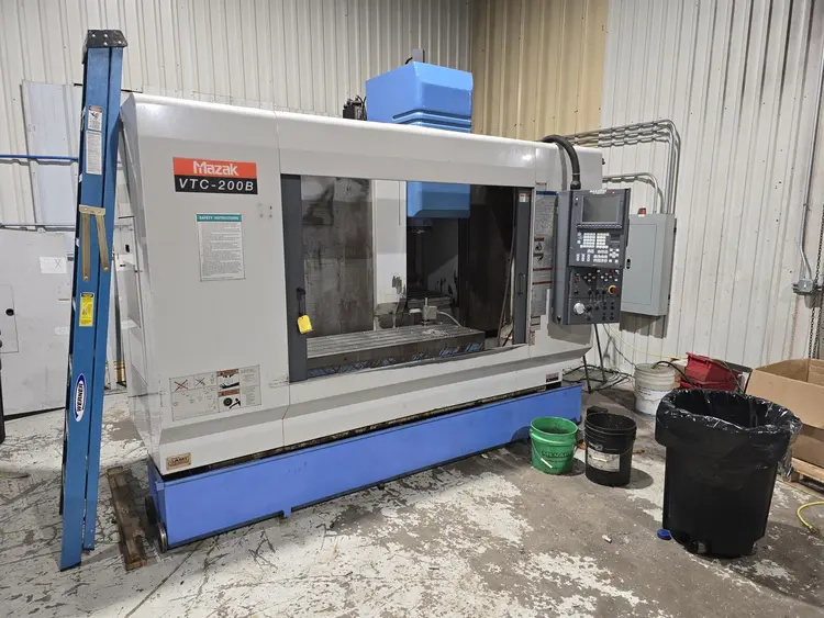 Used 2000 MAZAK VTC-200B Vertical Machining Centers Illinois US | 520 Machinery Sales LLC #783451