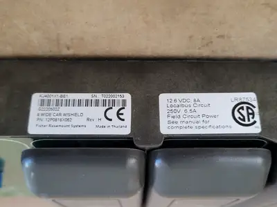 USED FISHER-ROSEMOUNT 12P0818X062