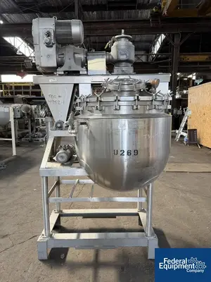 USED JC Pardo 100 Gal JC Pardo Triple Motion Kettle, S/S, 15/40#