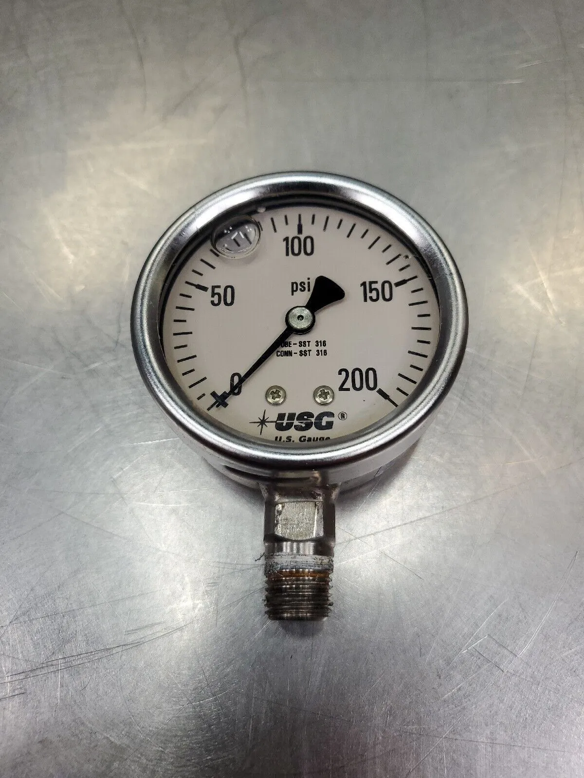 Used U.S. Gauge _UNKNOWN_ Parts (Hydraulics and Pneumatics) South Carolina US | Palmetto Automation #1165925