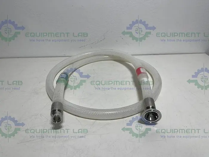 Used SAINT GOBAIN 23035763 PURE FIT 96" HOSE W/ 3/4" TO 1 1/2" SANITARY FITTING 90PSI Hoses | Equipment Lab #486820
